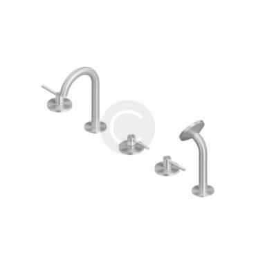Cross-handle sink